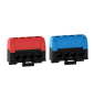 Schneider - Bornier isolé Ph et N 4 trous pour coffret RESI9 - Réf : R9H13405