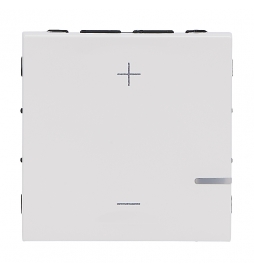 Legrand Mosaic - Interrupteur variateur Mosaic universel - 2 fils sans Neutre - 125W LED - blanc - Réf : 078407A