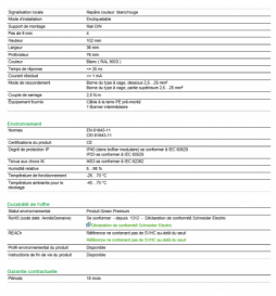 Schneider - Resi9 XP - parafoudre combi - 10kA - 1P+N avec accessoires -  Réf : R9PLC