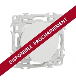 Schneider - Odace 2025 - sortie de câble - serre câble 6 à 12 mm² - blanc craie - Réf : S920662