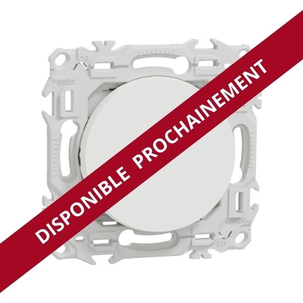 Schneider - Odace 2025 - permutateur - bornes automatiques - 10AX - blanc craie - Réf : S920205