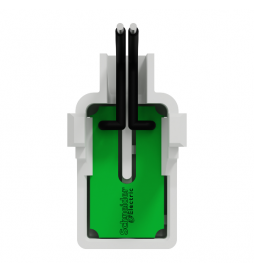 Schneider - Odace 2025 - LED verte 1,5mA 250V à câbler - lumineux/témoin - forte luminosité - Réf : S989292