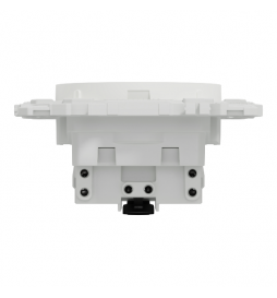 Schneider - Odace 2025 - prise 2P+T rénovation à puits - 4 bornes auto par pôle - blanc craie - Réf : S920049