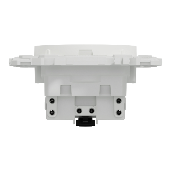 Schneider - Odace 2025 - prise 2P+T rénovation à puits - 4 bornes auto par pôle - blanc craie - Réf : S920049