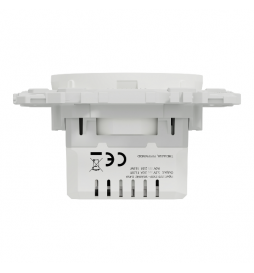 Schneider - Odace 2025 - prise 2P+T affleurante + chargeur USB-C 18W Power Delivery - blanc craie - Réf : S920042