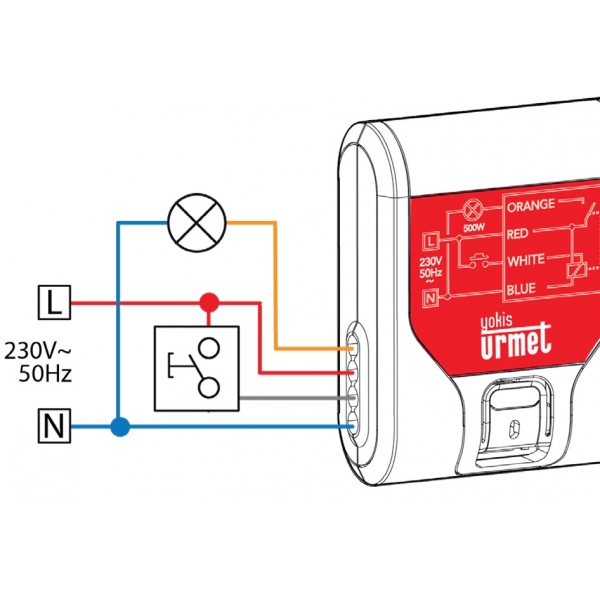 Yokis - Up - Micromodule Télérupteur 500W encastrable - MTR500E-UP