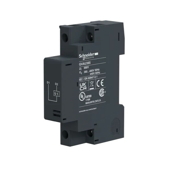Schneider - Déclencheur à minimum de tension GVAU 380 à 400 V Ca 50Hz - Réf : GVAU385