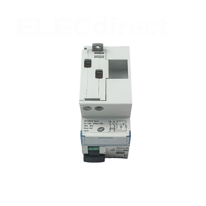 Legrand - Disjoncteur Différentiel DX3 P+N - 32A - 30mA - Type F - Réf : 410756