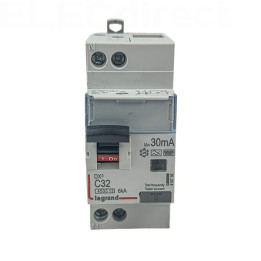 Legrand - Disjoncteur Différentiel DX3 P+N - 32A - 30mA - Type F - Réf : 410756