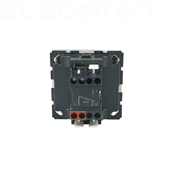 Legrand - Mosaic - Bouton poussoir complet - 1 poste (2M) - 6A - 230V - Réf : 080251+278040L+277802L