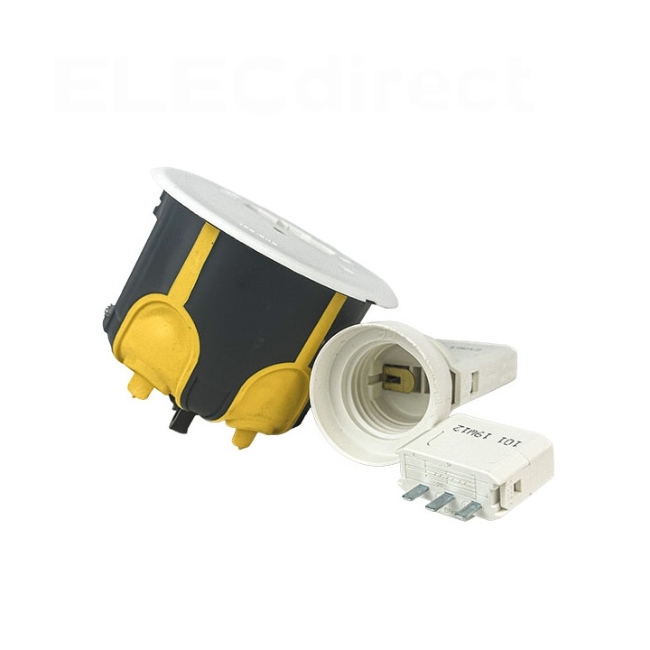Legrand - Écobatibox - Kit point de centre DCL - BBC - Cloisons sèches - Réf : 089360L