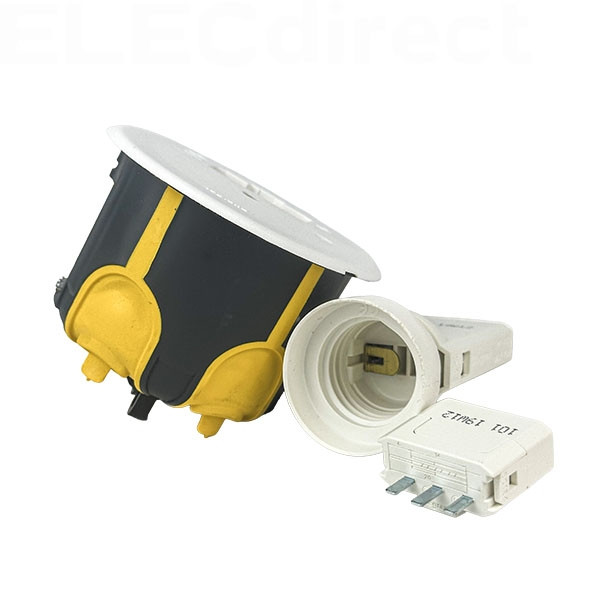 Legrand - Écobatibox - Kit point de centre DCL - BBC - Cloisons sèches - Réf : 089360L