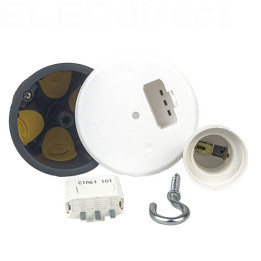 Legrand - Écobatibox - Kit point de centre DCL - BBC - Cloisons sèches - Réf : 089360L