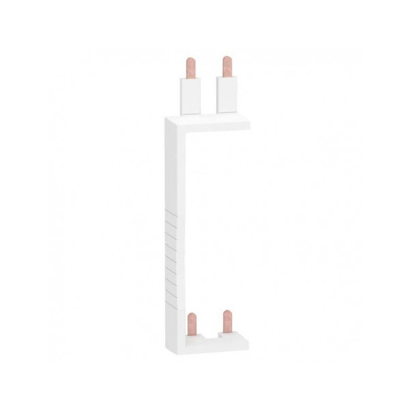 Schneider - Resi9 XP (Vis) Peigne vertical 2 rangées entraxe 125mm - Réf : R9PXV