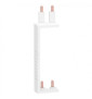 Schneider - Resi9 XP (Vis) Peigne vertical 2 rangées entraxe 125mm - Réf : R9PXV