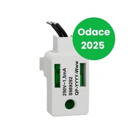 Schneider - Odace 2025 - LED verte 1,5mA 250V à câbler - lumineux/témoin - forte luminosité - Réf : S989292