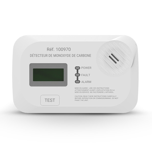 Miidex - Détecteur de monoxyde de carbone - Réf : 100970