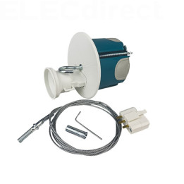SIB - Kit Point de centre DCL BBC (plafond) + Filin 35kg - Réf : P36860