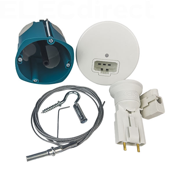 SIB - Kit Point de centre DCL BBC (plafond) + Filin 35kg - Réf : P36860