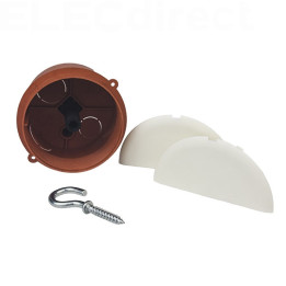 Legrand Batibox - Boîte à sceller - Couvercle de finition pour point de centre - Réf : 089256