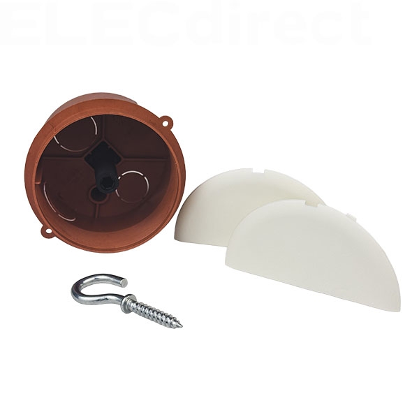 Legrand Batibox - Boîte à sceller - Couvercle de finition pour point de centre - Réf : 089256