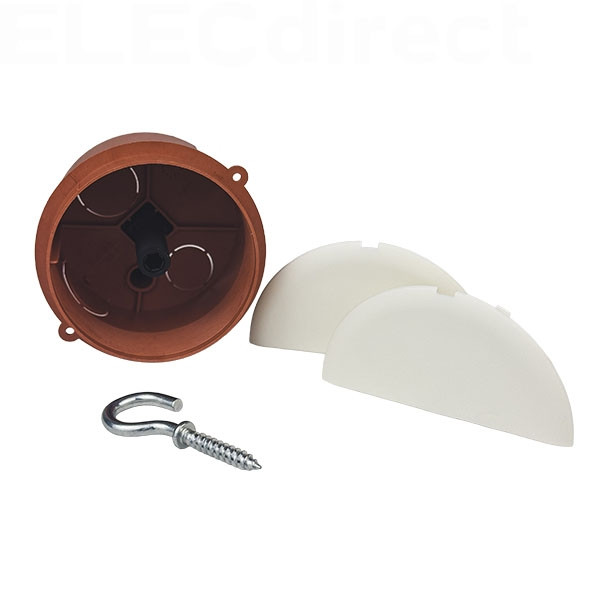 Legrand Batibox - Boîte à sceller - Couvercle de finition pour point de centre - Réf : 089256