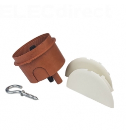 Legrand Batibox - Boîte à sceller - Couvercle de finition pour point de centre - Réf : 089256