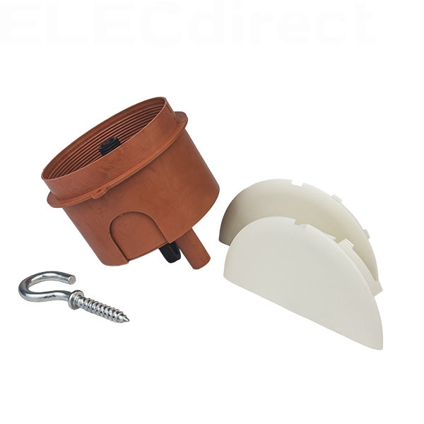 Legrand Batibox - Boîte à sceller - Couvercle de finition pour point de centre - Réf : 089256