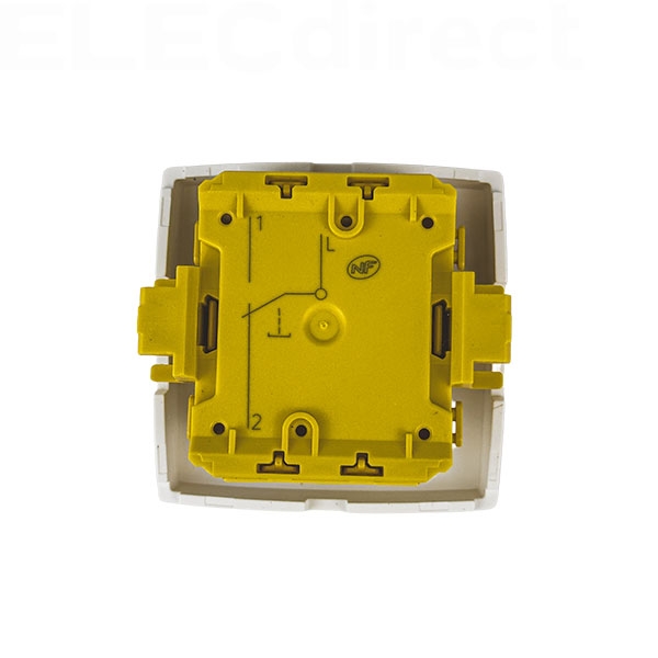 Legrand - Transformeur simple 3 en 1 - interrupteur - va et vient - poussoir - Saillie - Composable- Blanc - Réf : 086101L