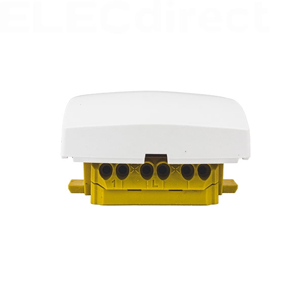 Legrand - Transformeur simple 3 en 1- interrupteur - va et vient - poussoir - Saillie - Composable- Blanc - Réf : 086101L