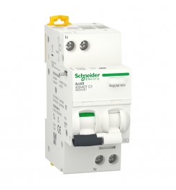 Schneider - Acti9 - iDD40T - Disj diff - 16A - 1P+N - type AC - 6kA - 30mA - Réf : A9DA2616