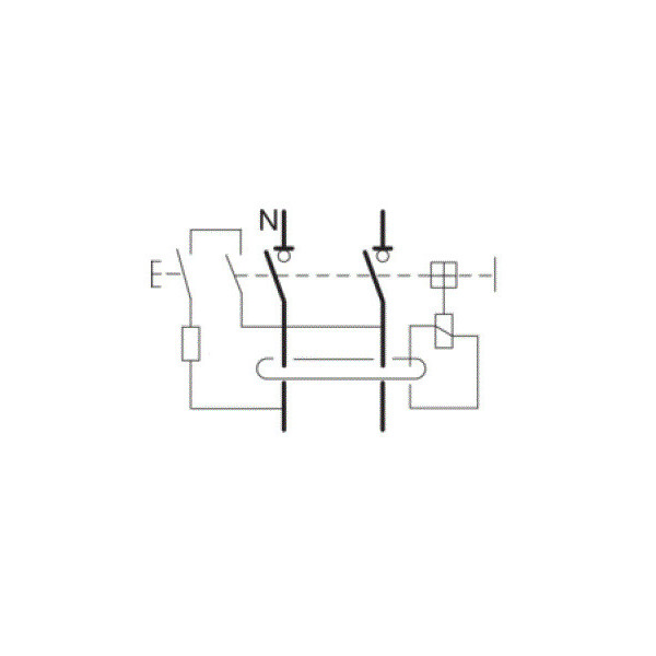 Hager - Interrupteur Différentiel Type HI -1P+N - 40A - 30mA - BD - Réf : CDH140F