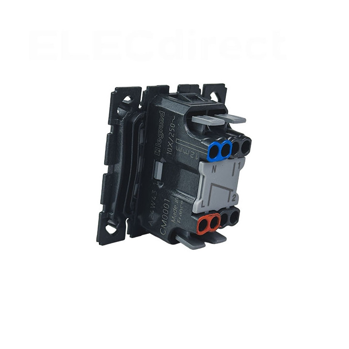 Legrand - Céliane 2024 - LOT Double Interrupteur ou va-et-vient - 10A - 230V - Réf : CM0001x2