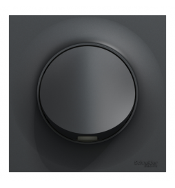 Schneider Odace - Sortie de câble Complète - Fixation VIS - Anthracite - Réf : LOT3063