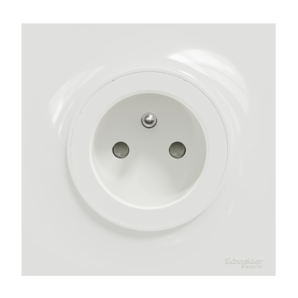 Schneider Odace - LOT - Prise 2P+T - 16A + plaque - complet - Réf : S520059 + S520702