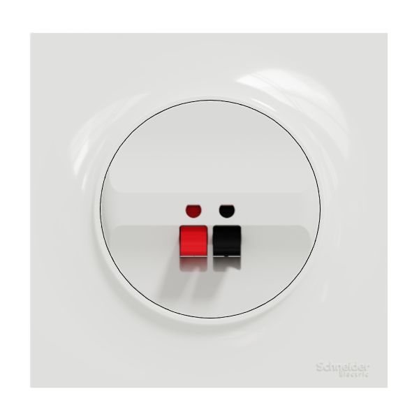 Schneider Odace - Prise haut-parleur 1 sortie - Réf : S520487+S520702