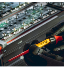 Hogert - Tournevis - jeu de 13 pièces - isolés 1000V - Réf : HT1S997