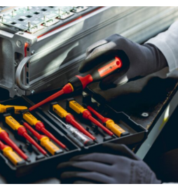 Hogert - Tournevis - jeu de 13 pièces - isolés 1000V - Réf : HT1S997