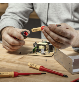 Hogert - Tournevis - jeu de 13 pièces - isolés 1000V - Réf : HT1S997