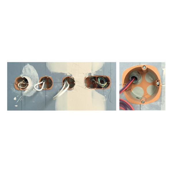 SIB - LOT de 50 Boîtes simple BBC Profondeur 55 mm Diam 67 - Réf. : P36850x50