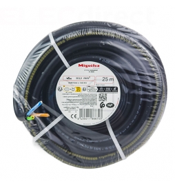 Câble rigide U-1000 R02V 3G2,5 - Couronne de 25 mètres - Réf : CABLER2V3G25C25