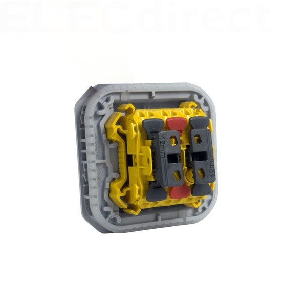Legrand - Plexo - Transformeur réversible - 5 fonctions - étanche - IP55/IK08 - Gris - Réf : 069506L