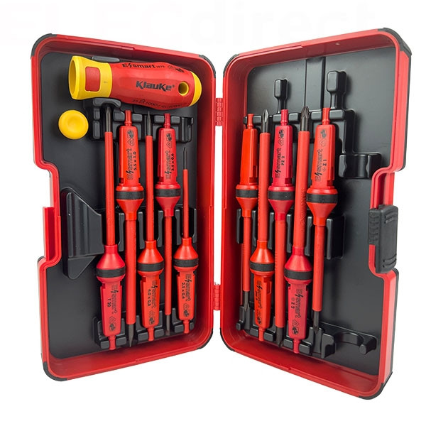Klauke - Coffret plastique - 10 lames isolées 1000V - Réf : KL300EIS