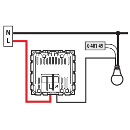 Legrand - Compensateur actif pour commandes éclairage 2 fils sans neutre - Réf : 040149