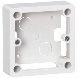 Legrand - Cadre saillie 100x100x36 - Pour socle à encastrer - Ivoire - Réf : 055849