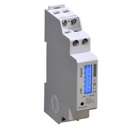 Digital Electric - Compteur Digital - 40A - 220Vac - Réf : 14114