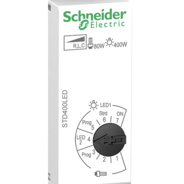 Schneider Acti9 - variateur DIN universel 400W - standard STD400LED - Réf : CCTDD20016