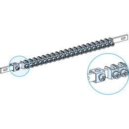 Schneider - Linergy TB - Collecteur de terre pour enveloppe Prisma G et P - 24 modules - Réf : LVS04200
