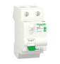 SCHNEIDER - Resi9 XE - Inter différentiel - 63A - Type A - 30ma - 2P - Réf : R9ERA263