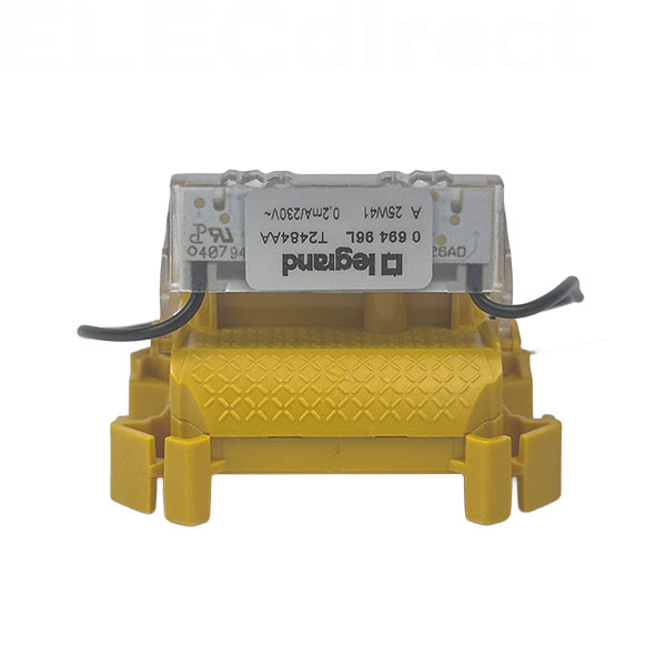 Legrand - Plexo - Bouton poussoir lumineux 10A - 250V - IP55/IK08 - Réf : 069722L